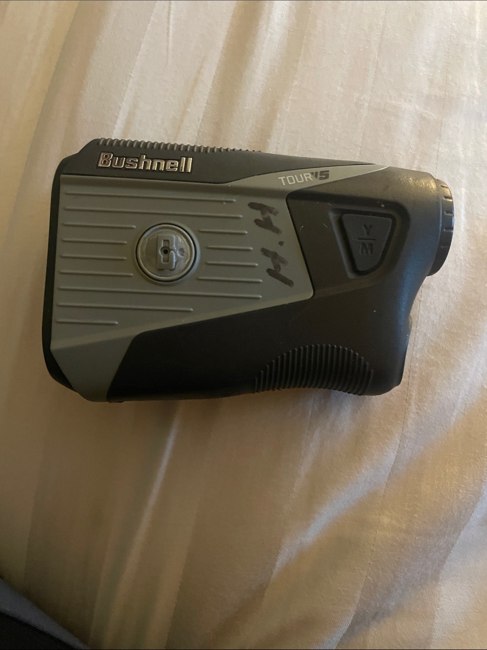 Bushnell Tour V5 Gray and Black Rangefinder
Initials H H for Hickory Hills